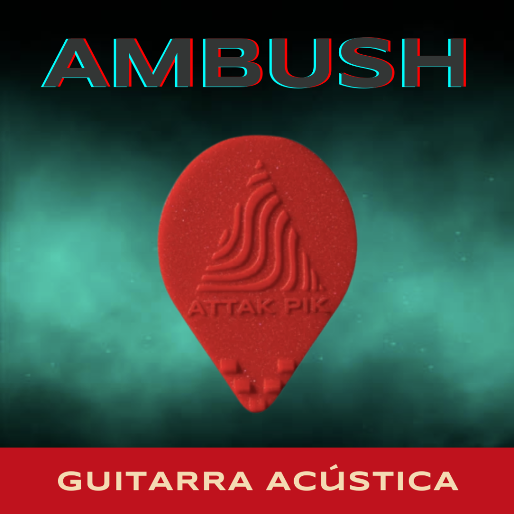 Uñetas para guitarra acústica - AMBUSH