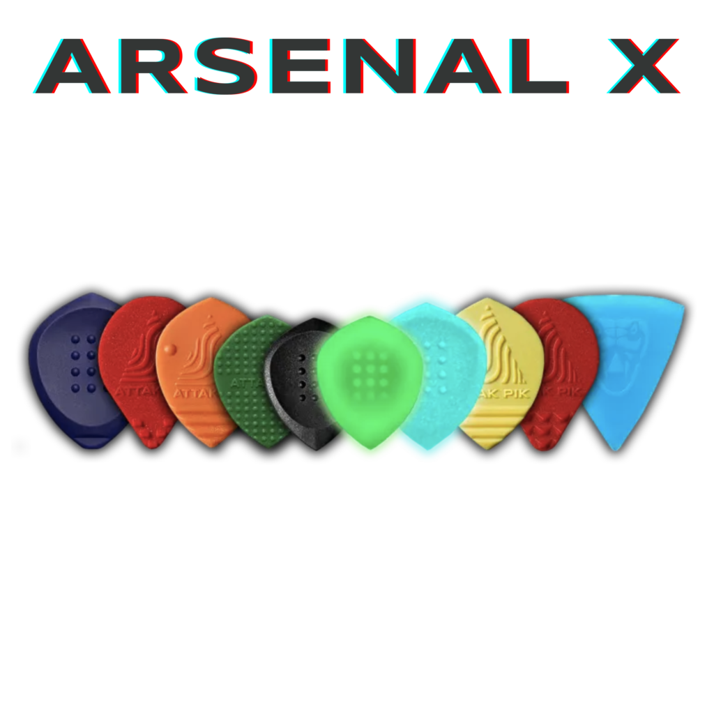 Packs de uñetas de guitarra ARSENAL X